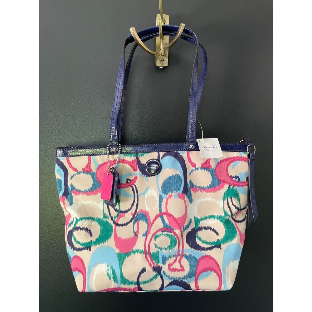 Coach Bag NWT Coach 2013 Vintage Ikat Scribble C Tote